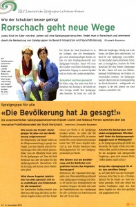 Spielgruppenzeitung Dez. 2015