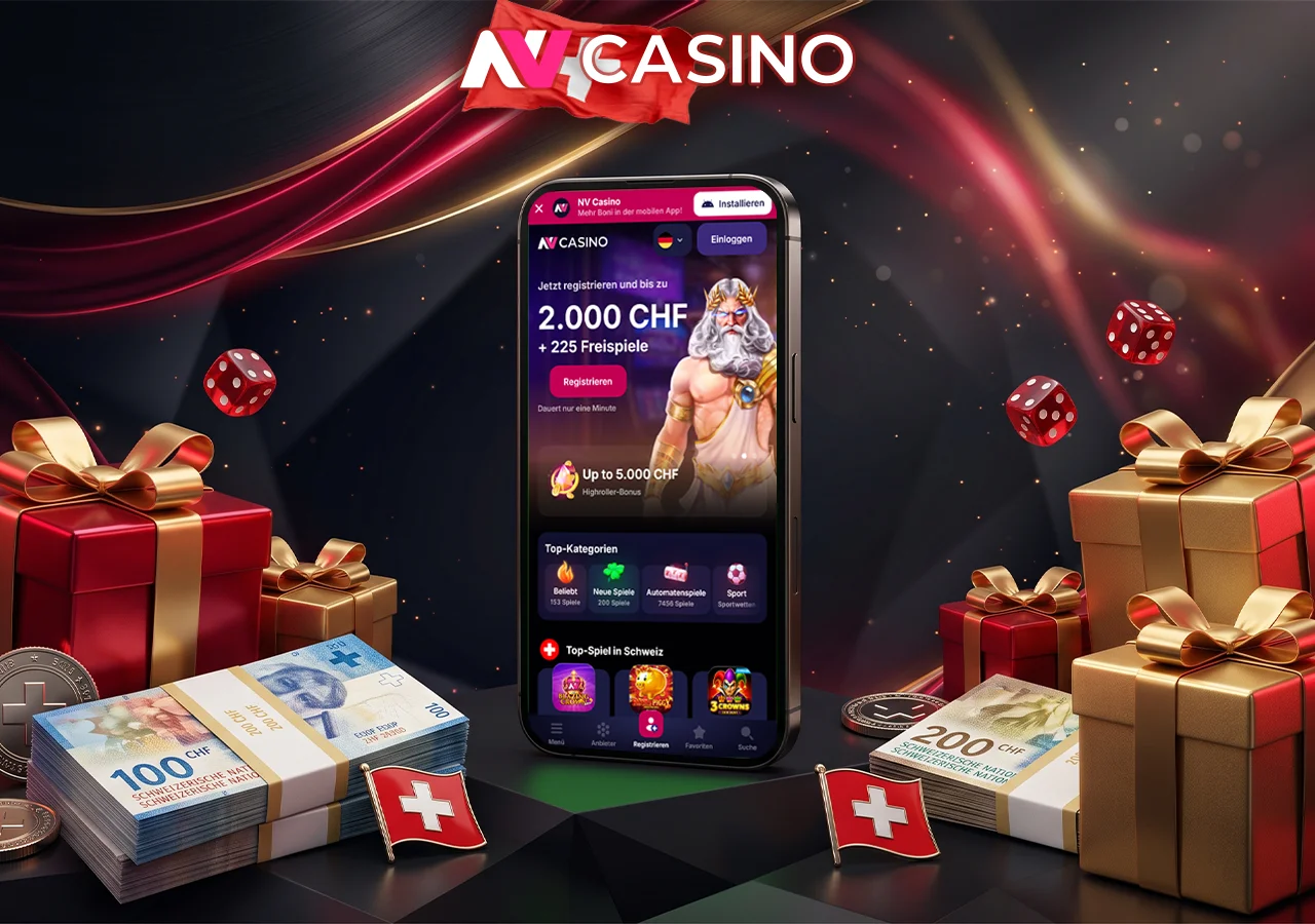 NV Casino bietet Schweizer Spielern attraktive Willkommensangebote und mobile Spieloptionen.